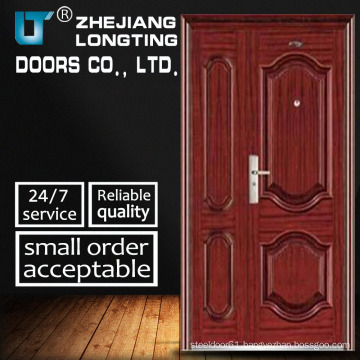 Steel Door, Double Leaf Cold-Rolled Steel Security Doors